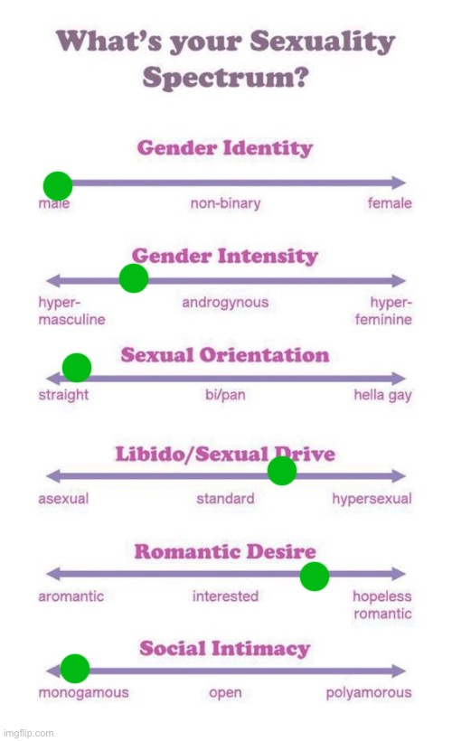 ts so ass | image tagged in what's your sexuality spectrum | made w/ Imgflip meme maker