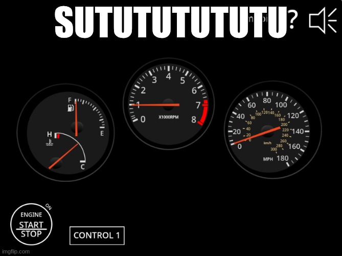 I made a remix of imkmj05's supra speedometer on my scratch profile. | SUTUTUTUTUTU | image tagged in scratch,fun,cars,speedometer | made w/ Imgflip meme maker