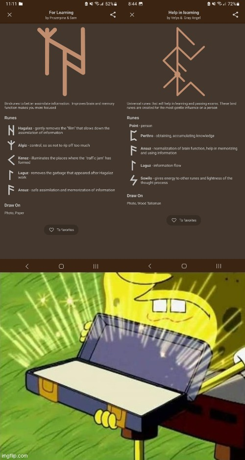 Runes | Learn Treasure Blank Meme Template