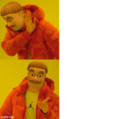 Foundation Drake Blank Meme Template