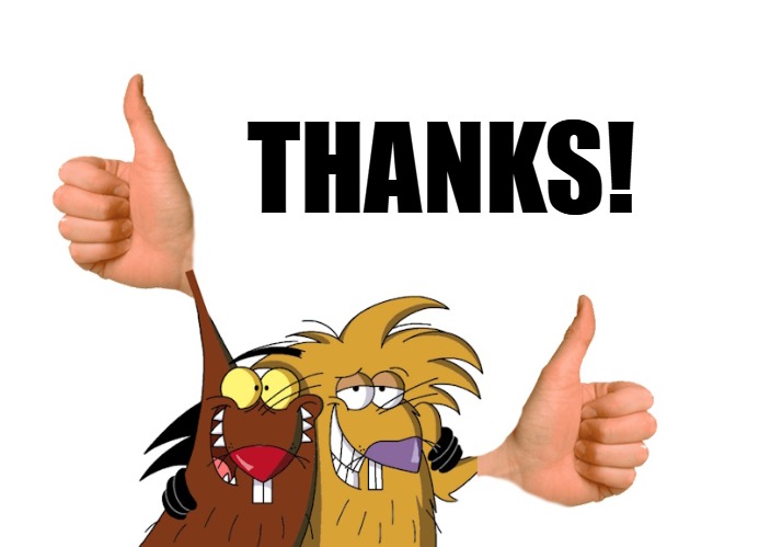 thumbs up | THANKS! | image tagged in thumbs up | made w/ Imgflip meme maker