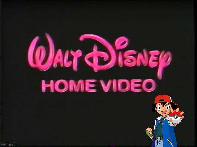 Walt Disney Home Video with Ash Ketchum! | image tagged in ash ketchum,disney,vhs,pokemon,anime,dvd | made w/ Imgflip meme maker