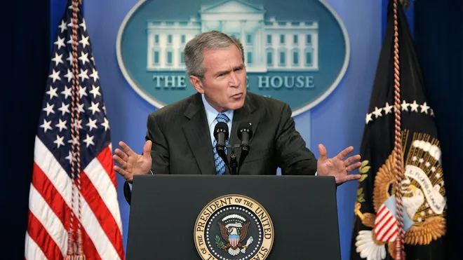 george w bush Blank Meme Template