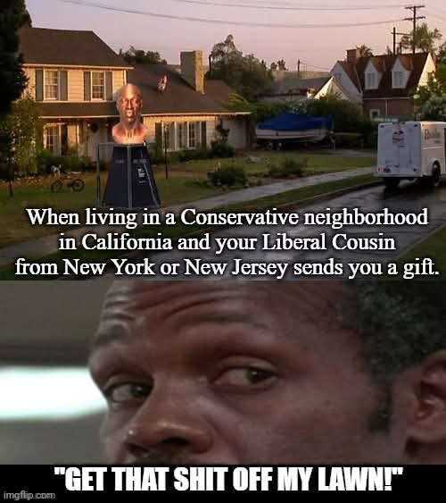 Get That Shit Off My Lawn | image tagged in lethal weapon,danny glover,roger murtaugh,george floyd,get that shit off my lawn meme,google images | made w/ Imgflip meme maker