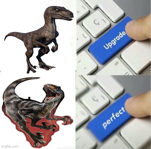 Upgraded to Perfection | image tagged in upgraded to perfection | made w/ Imgflip meme maker