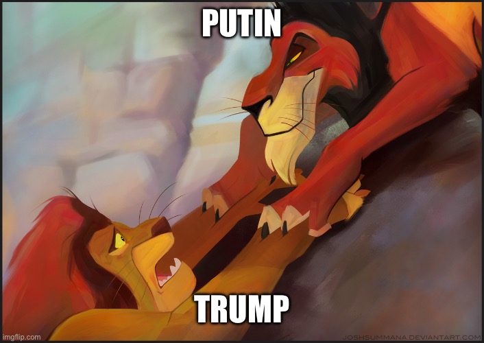 Long live the King | PUTIN; TRUMP | image tagged in long live the king | made w/ Imgflip meme maker
