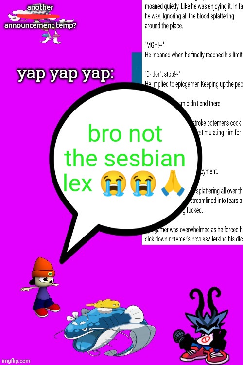 temp | bro not the sesbian lex 😭😭🙏 | image tagged in temp | made w/ Imgflip meme maker