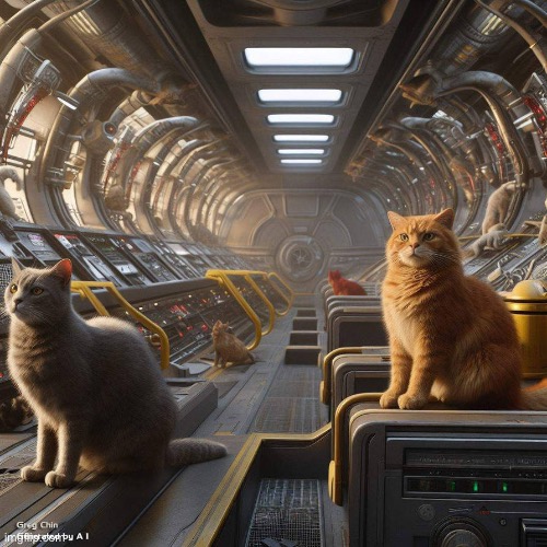 Return to the Cat Mothership… | made w/ Imgflip meme maker