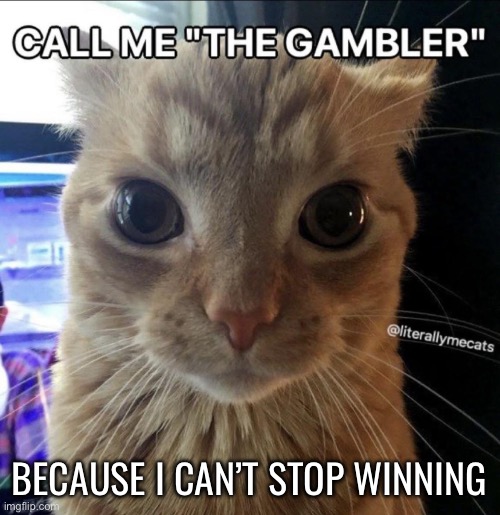 BECAUSE I CAN’T STOP WINNING | made w/ Imgflip meme maker