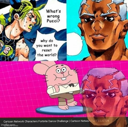 Universal reset looking more enticing each day | image tagged in jojo's bizarre adventure | made w/ Imgflip meme maker