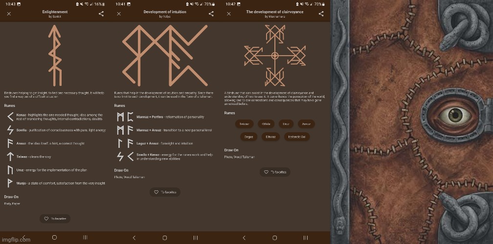 Rune Eye Book | Sightfulness Blank Meme Template