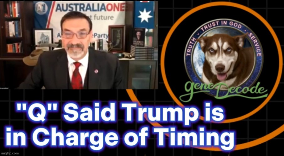 Riccardo Bosi & Gene Decode: "Q" Said Donald Trump is in Charge of Timing (Video) 