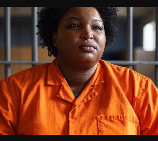 High Quality Stacy Abrams is a crook Blank Meme Template