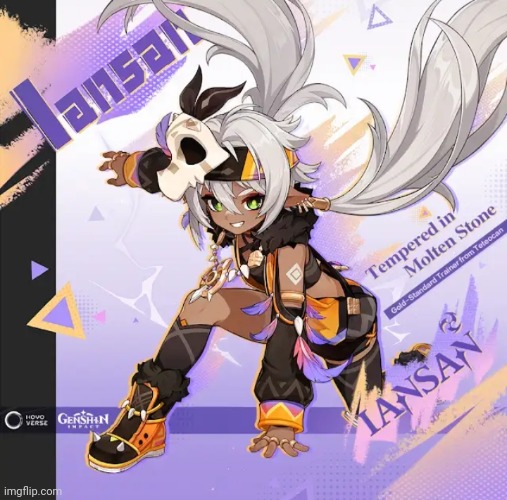 Iansan: Medium Male or Female Guy (Who Voice This Guy?) | image tagged in genshin impact,what if this actor or actress voiced this character | made w/ Imgflip meme maker