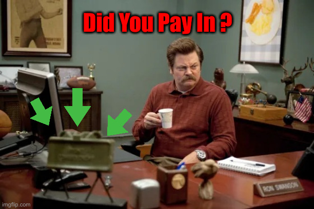 Nick Offerman, Ukraine, Coffee | Did You Pay In ? | image tagged in nick offerman ukraine coffee | made w/ Imgflip meme maker