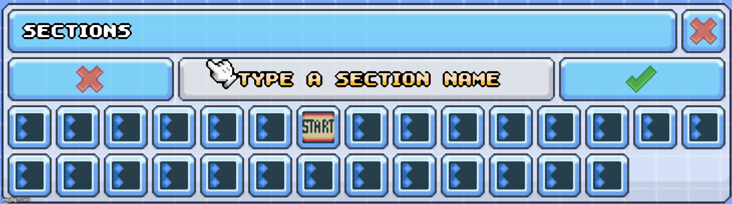 this is how many sections i have so far | made w/ Imgflip meme maker