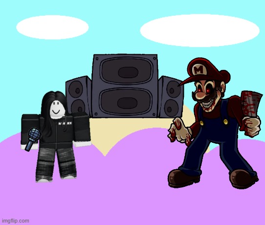 EOFNF: Horror Mario in the Dreamscape (VS Marissa).mp3 | image tagged in eofnf | made w/ Imgflip meme maker