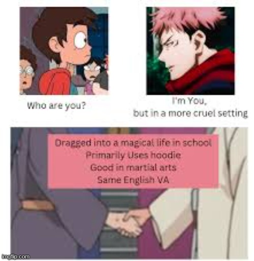 image tagged in jjk,anime,meme,star vs the forces of evil | made w/ Imgflip meme maker