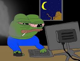 overworked pepe Blank Meme Template