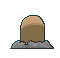 Diglett back sprite Meme Template