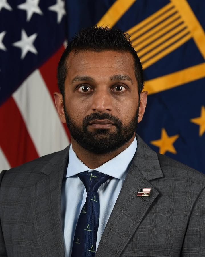 Kash Patel 2 Blank Meme Template
