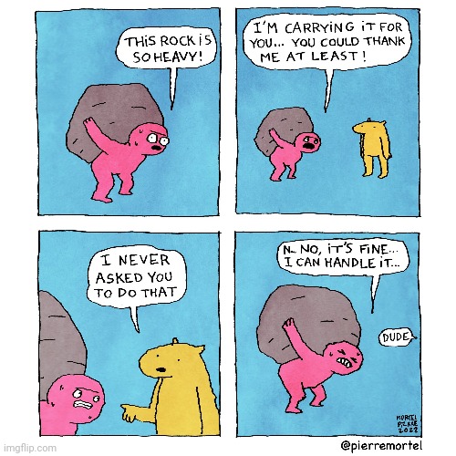 Rockin' Heavy | image tagged in heavy,rock,rocks,comics,comics/cartoons,lift | made w/ Imgflip meme maker