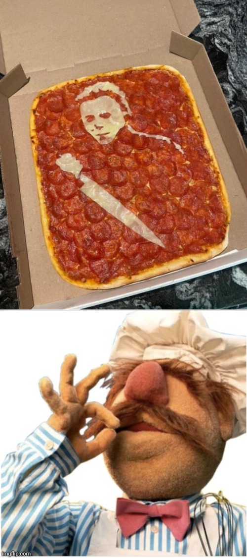 Such a killer pizza masterpiece | image tagged in masterpiece mwah | made w/ Imgflip meme maker