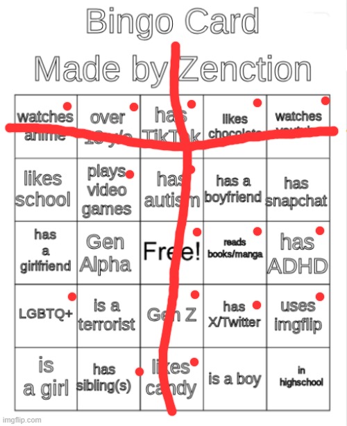 first of all i am vegeta | image tagged in bingo card | made w/ Imgflip meme maker