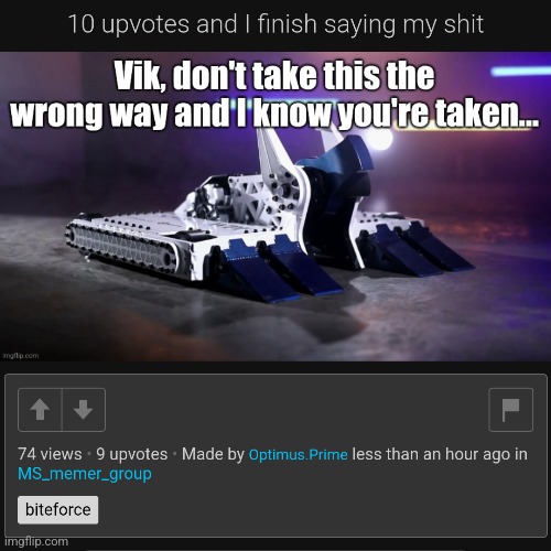 Before I get the 10th up, guess what I'm gonna say | made w/ Imgflip meme maker