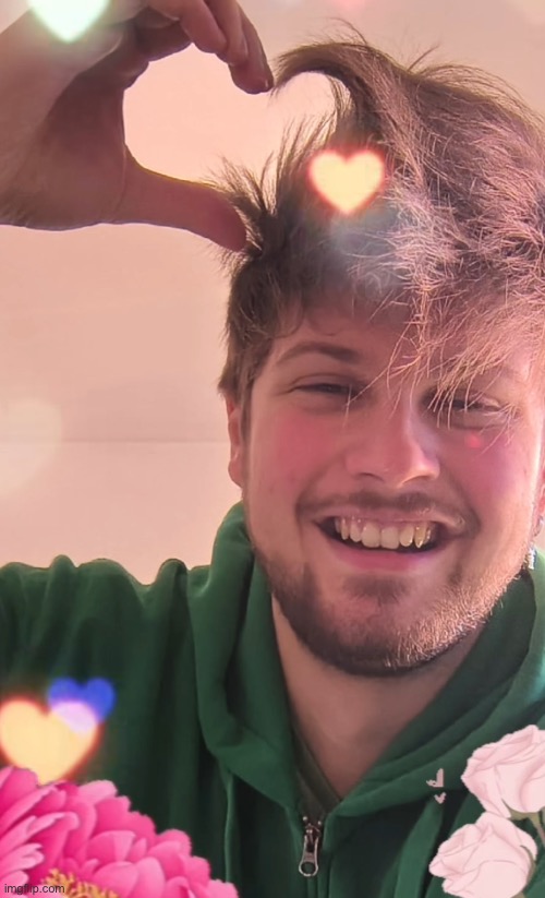 “<3” ahh hair | made w/ Imgflip meme maker
