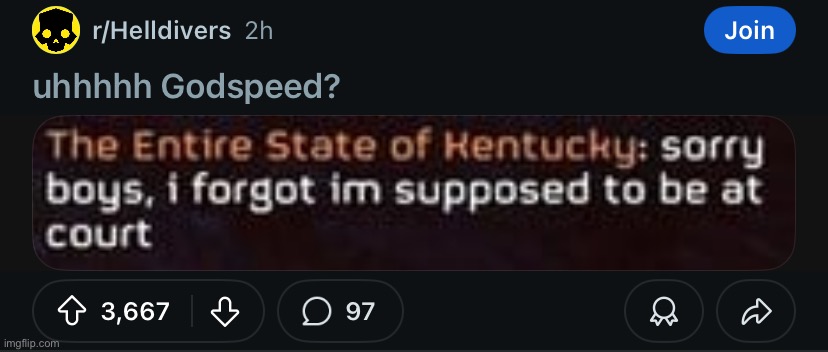 RIP the entire state of Kentucky. | made w/ Imgflip meme maker