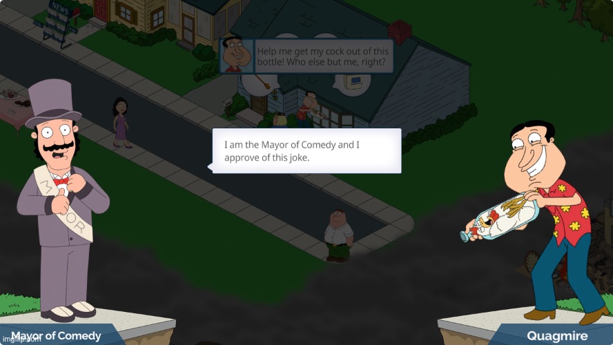 Holy crap the mayor of comedy | made w/ Imgflip meme maker