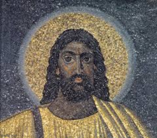black jesus | image tagged in black jesus | made w/ Imgflip meme maker