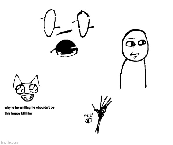 random doodles cuz I got my phone back | made w/ Imgflip meme maker