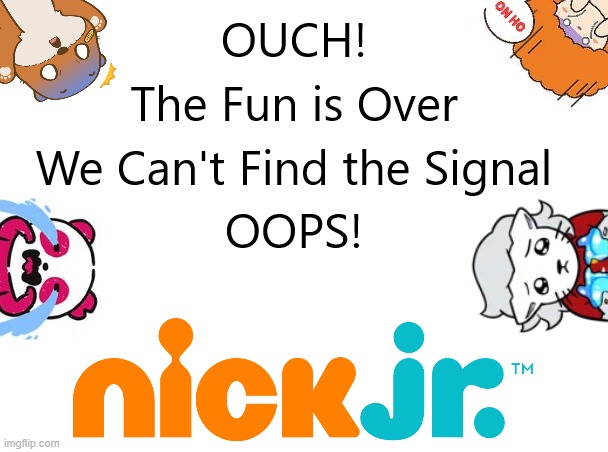 Singapore Nick Jr. Anti-Piracy screen but with August the Merlion and his friends | image tagged in piracy nick jr 2011 6 | made w/ Imgflip meme maker