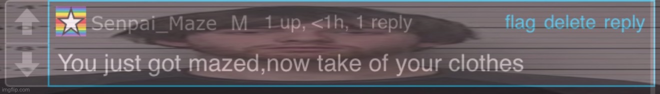 made w/ Imgflip meme maker