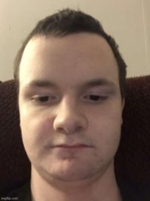 face reveal (don't simp plz) | image tagged in danny hogan | made w/ Imgflip meme maker