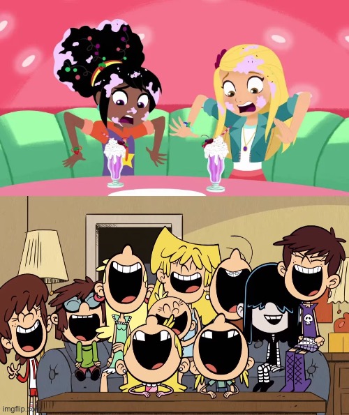 Longest Loud House Laughing Title | image tagged in the loud house,nickelodeon,lori loud,laughing,funny,sisters | made w/ Imgflip meme maker