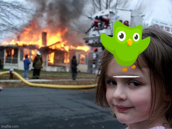 Disaster Girl Meme | image tagged in memes,disaster girl | made w/ Imgflip meme maker