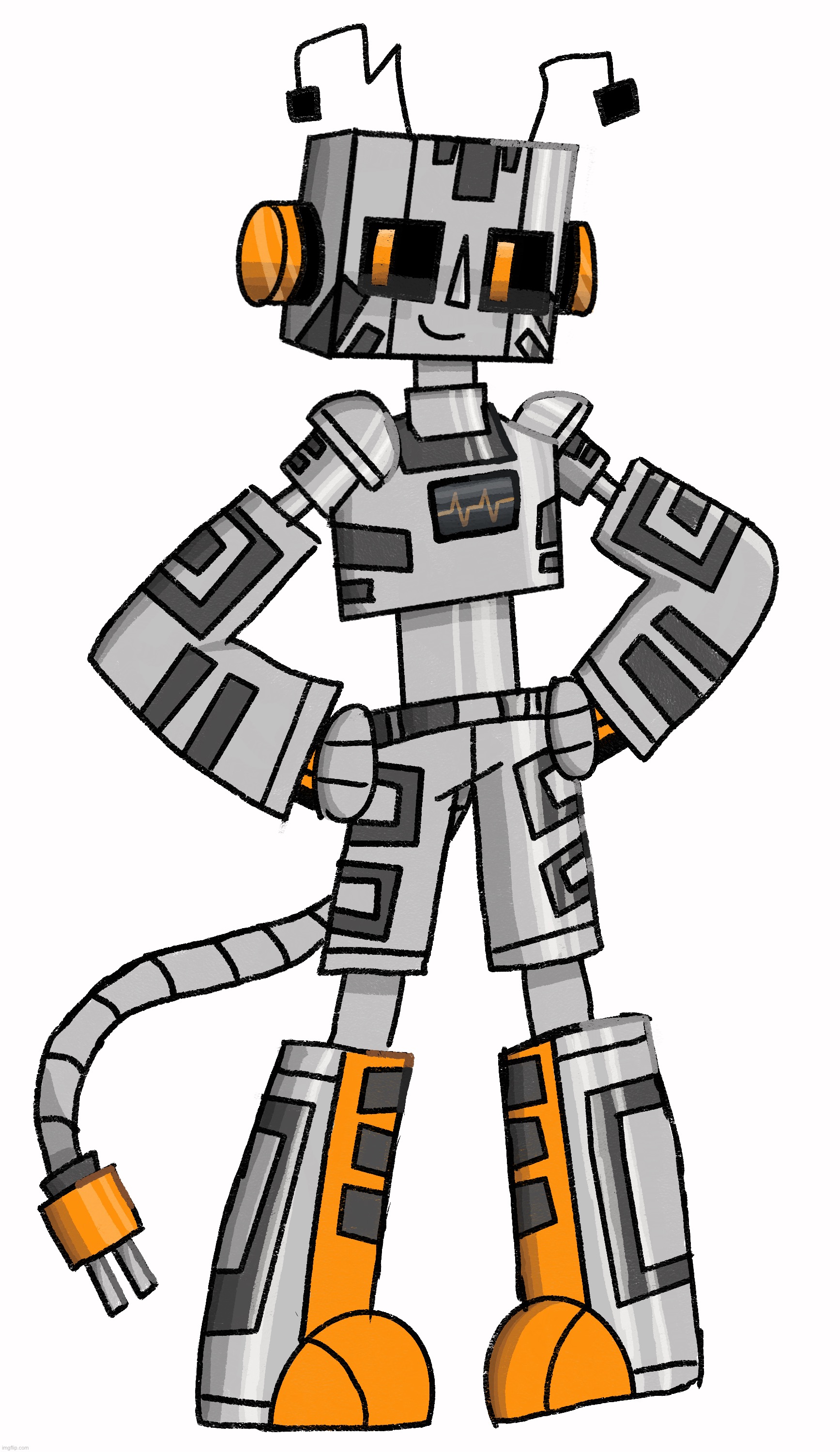 Zerobot render | made w/ Imgflip meme maker