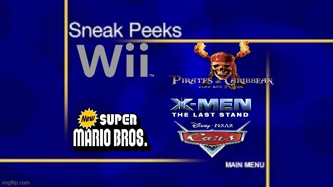 Sneak peeks menu from Mario and Luigi: Fusion of Illusion (2006) | image tagged in sneak peeks,sneak peeks menu,mario and luigi | made w/ Imgflip meme maker