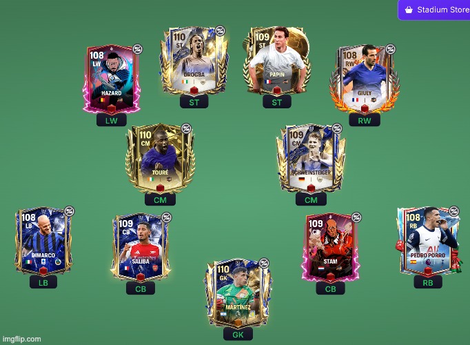 my fc mobile squad if i lock in | made w/ Imgflip meme maker