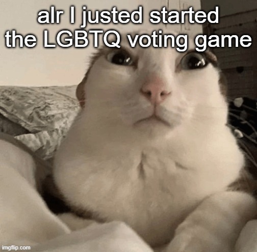 nameless, could you please apporve it | alr I justed started the LGBTQ voting game | image tagged in goober | made w/ Imgflip meme maker