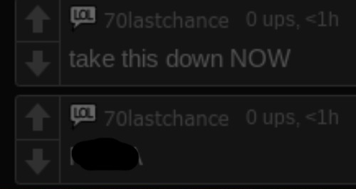take this down NOW Blank Meme Template