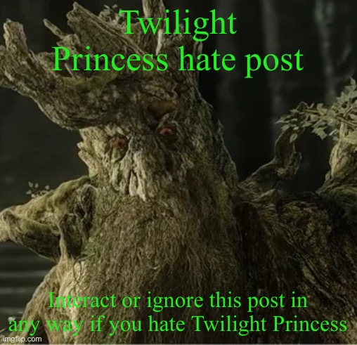 More like Shitbum Midness | Twilight Princess hate post; Interact or ignore this post in any way if you hate Twilight Princess | image tagged in hecate | made w/ Imgflip meme maker