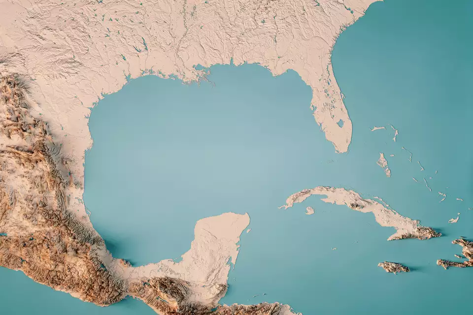 gulf of mexico renamed Blank Meme Template