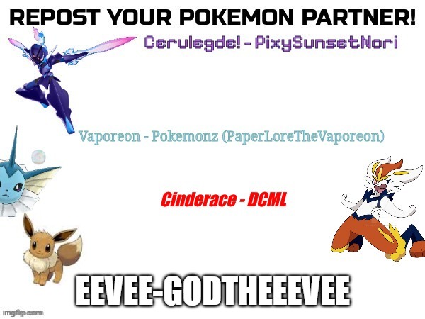 Eevee is mine  i try to have one no matter what | EEVEE-GODTHEEEVEE | made w/ Imgflip meme maker