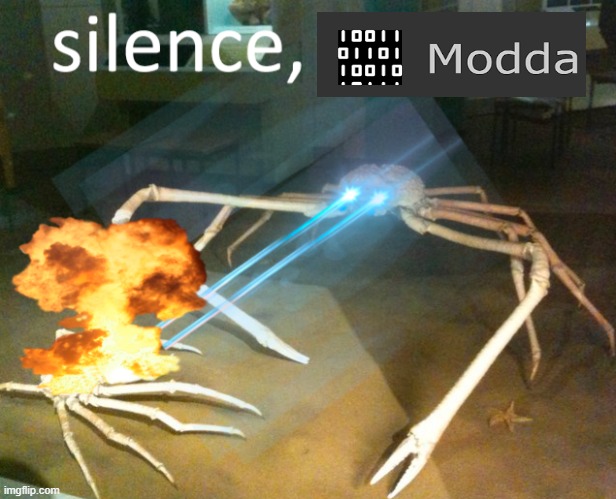 Silence Crab | image tagged in silence crab | made w/ Imgflip meme maker