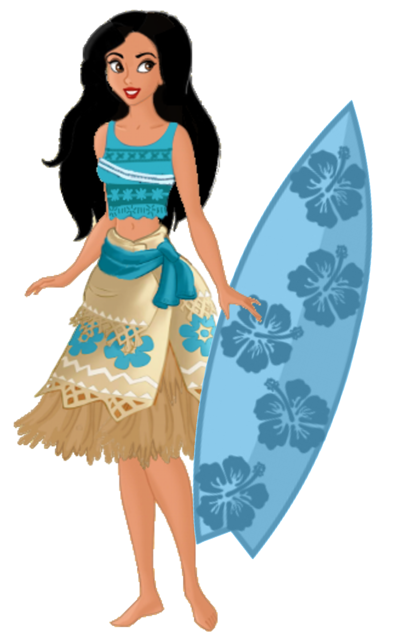 Libby Pualikao The Surfer Chick Blank Meme Template