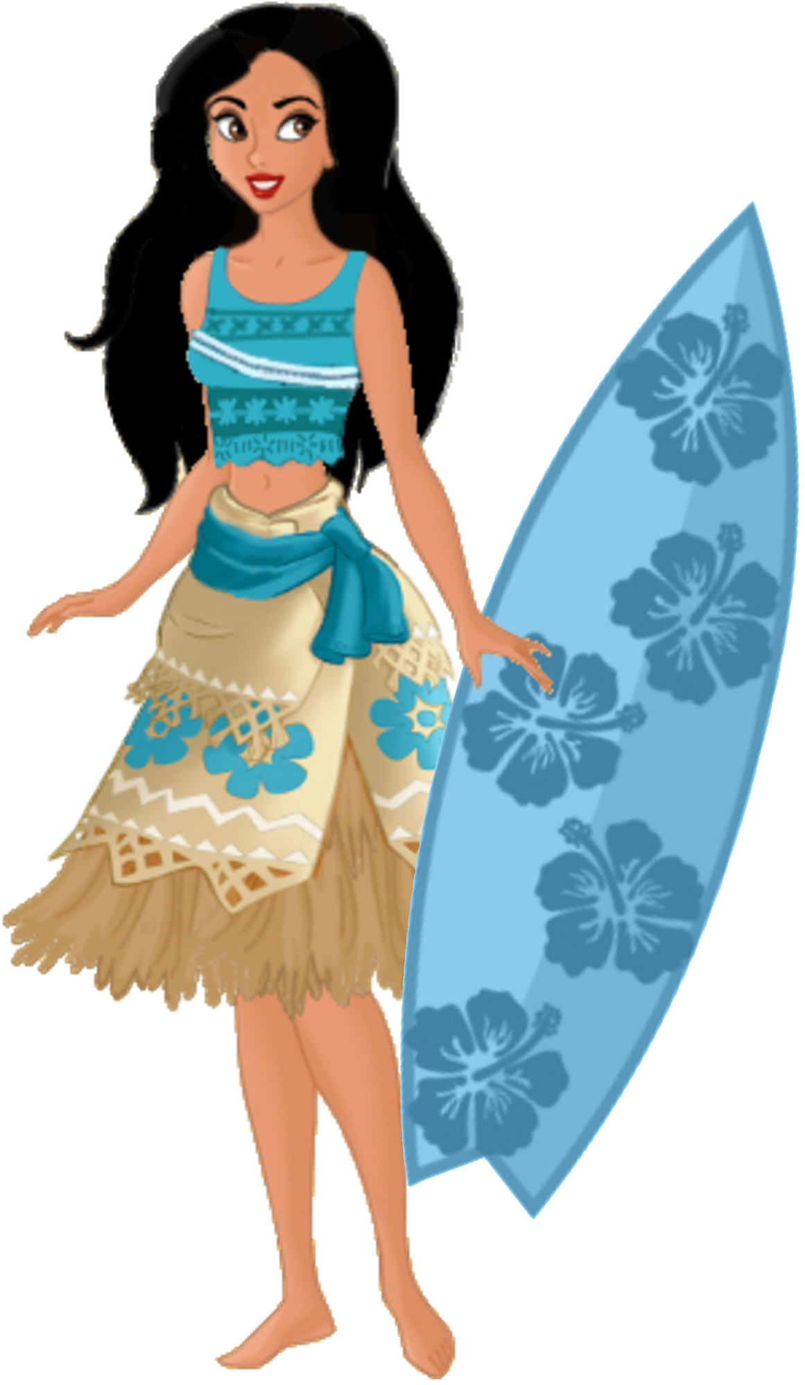 Libby Pualikao The Surfer Chick Blank Meme Template